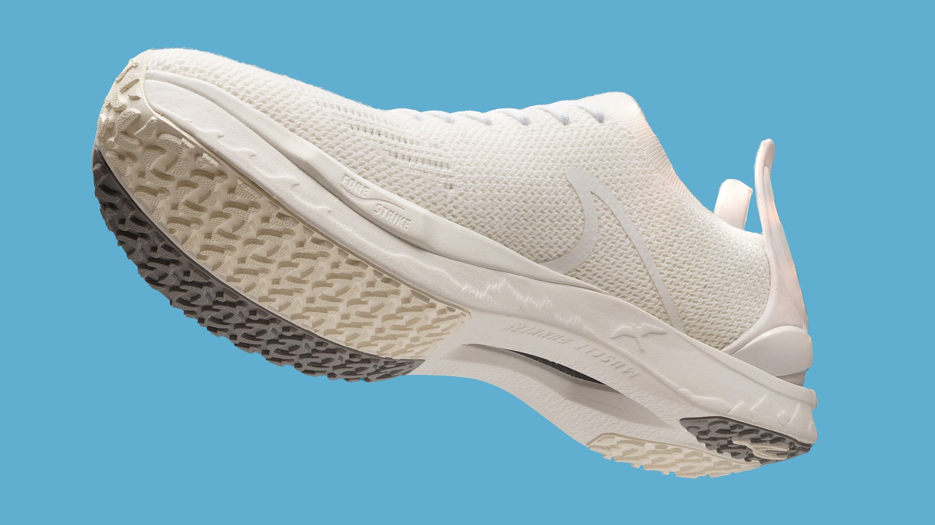 antepes muscle runners Light Spectrum White medial inside view
