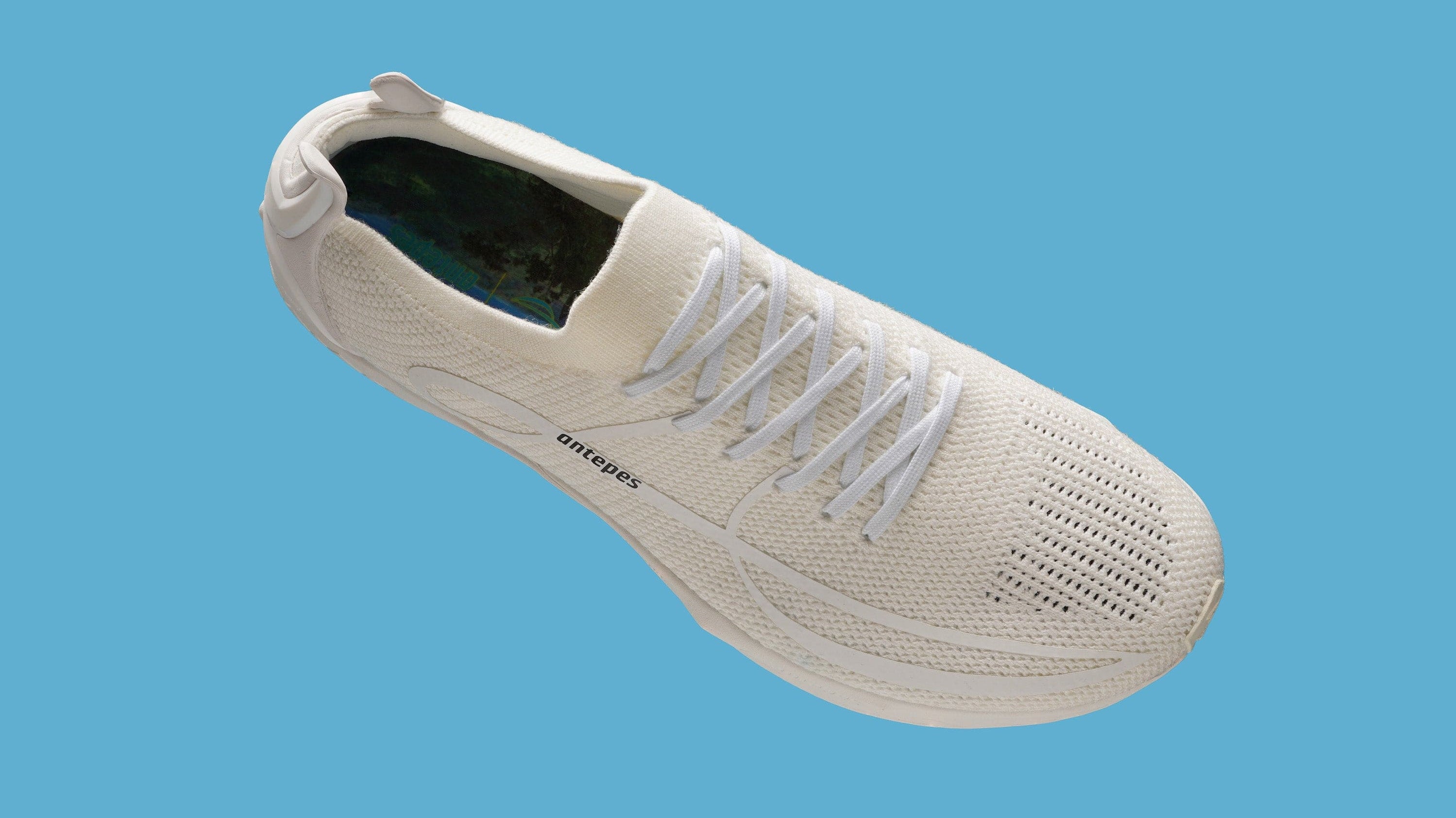 antepes muscle runners Light Spectrum White top view