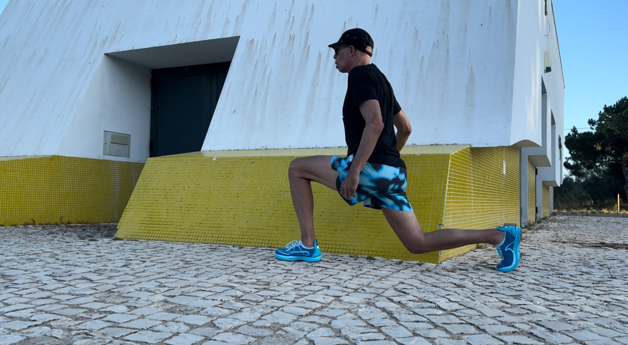 Muscle Runner warm-up sprint spike for the road