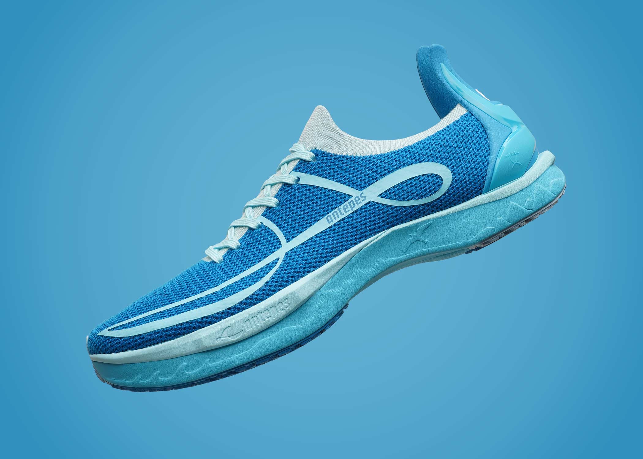 antepes Muscle Runners Hawaii Ocean Blue