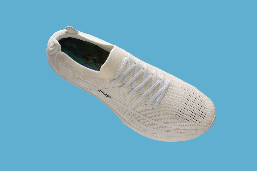 antepes muscle runners Light Spectrum White top view