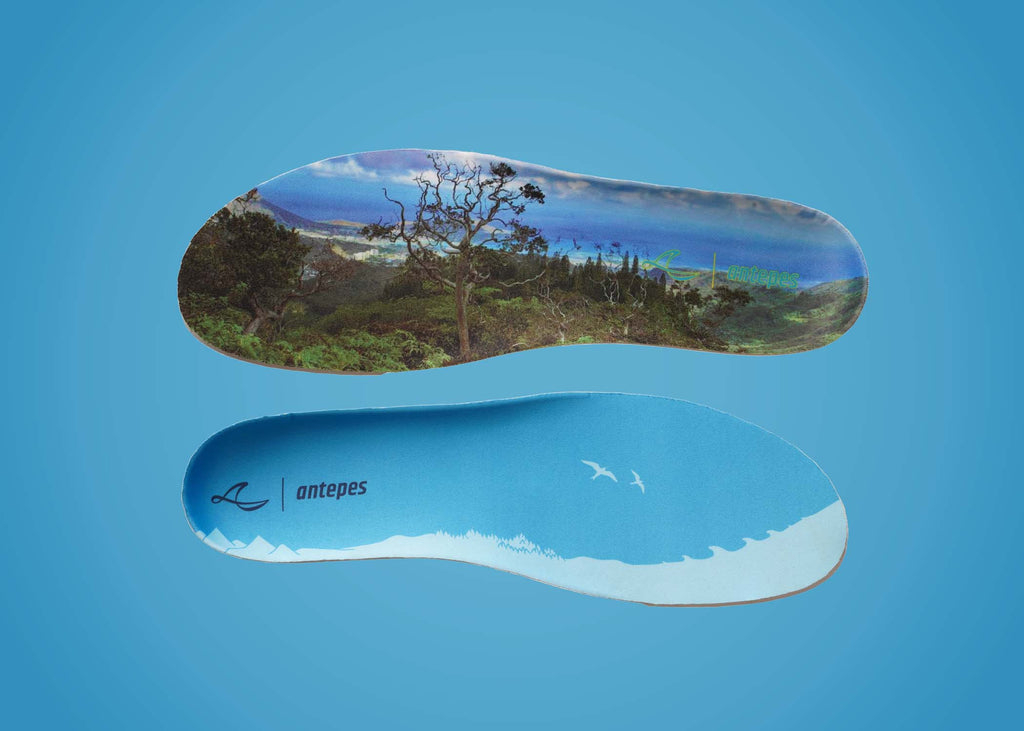 antepes muscle runners insole footbed sockliner Pebax printed picture